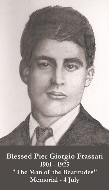 Bl. Pier Giorgio Frassati Prayer Card